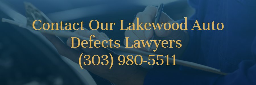 lakewood car defects attorney