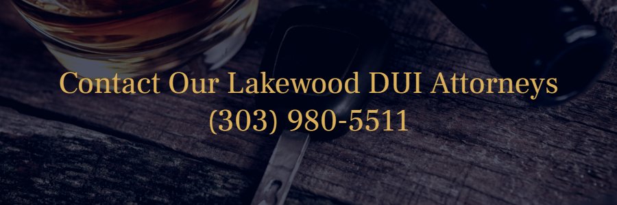 Lakewood DUI defense lawyers 